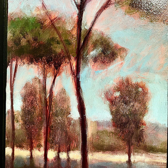 "Paradise Lost V" Oil on Panel  1992