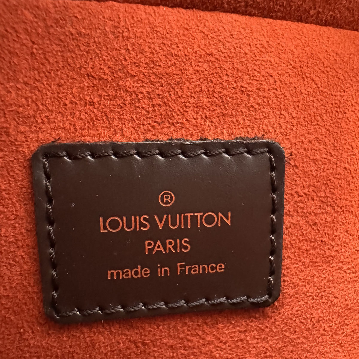 Louis Vuitton Damier Ebene Sarria Horizontal Handle Bag