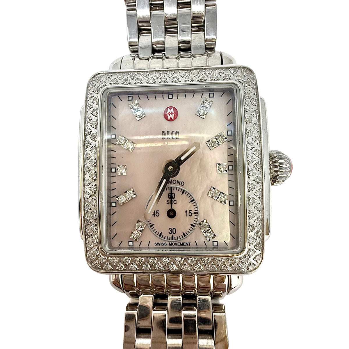 Michele Deco Diamond Watch
