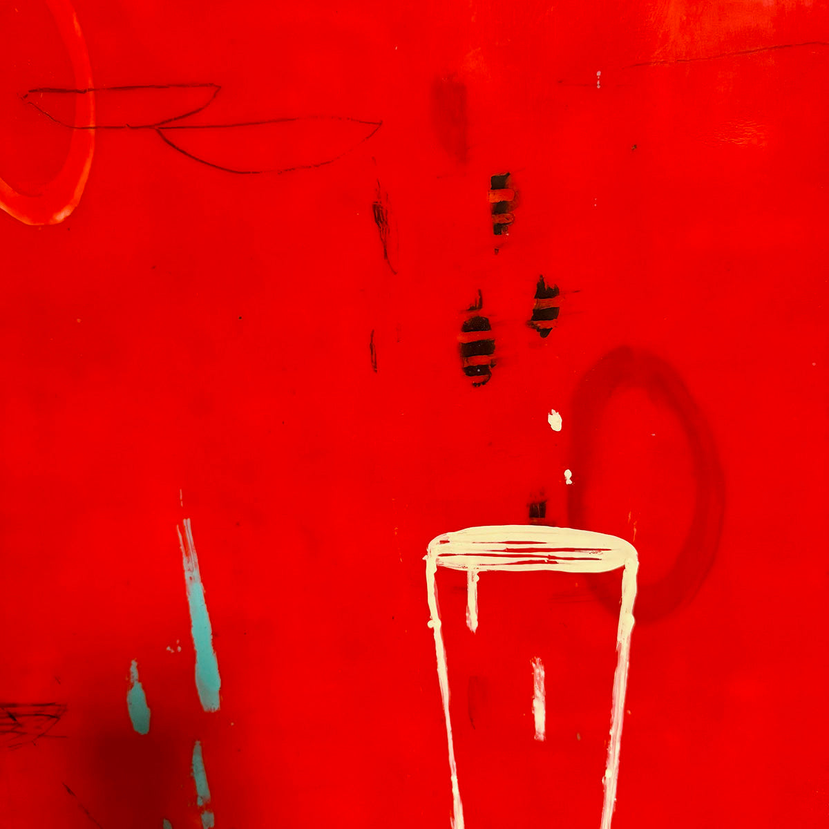 Encaustic Painting Diptych