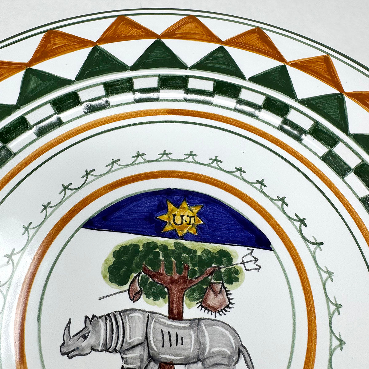 Deruta Hand painted Wall plate