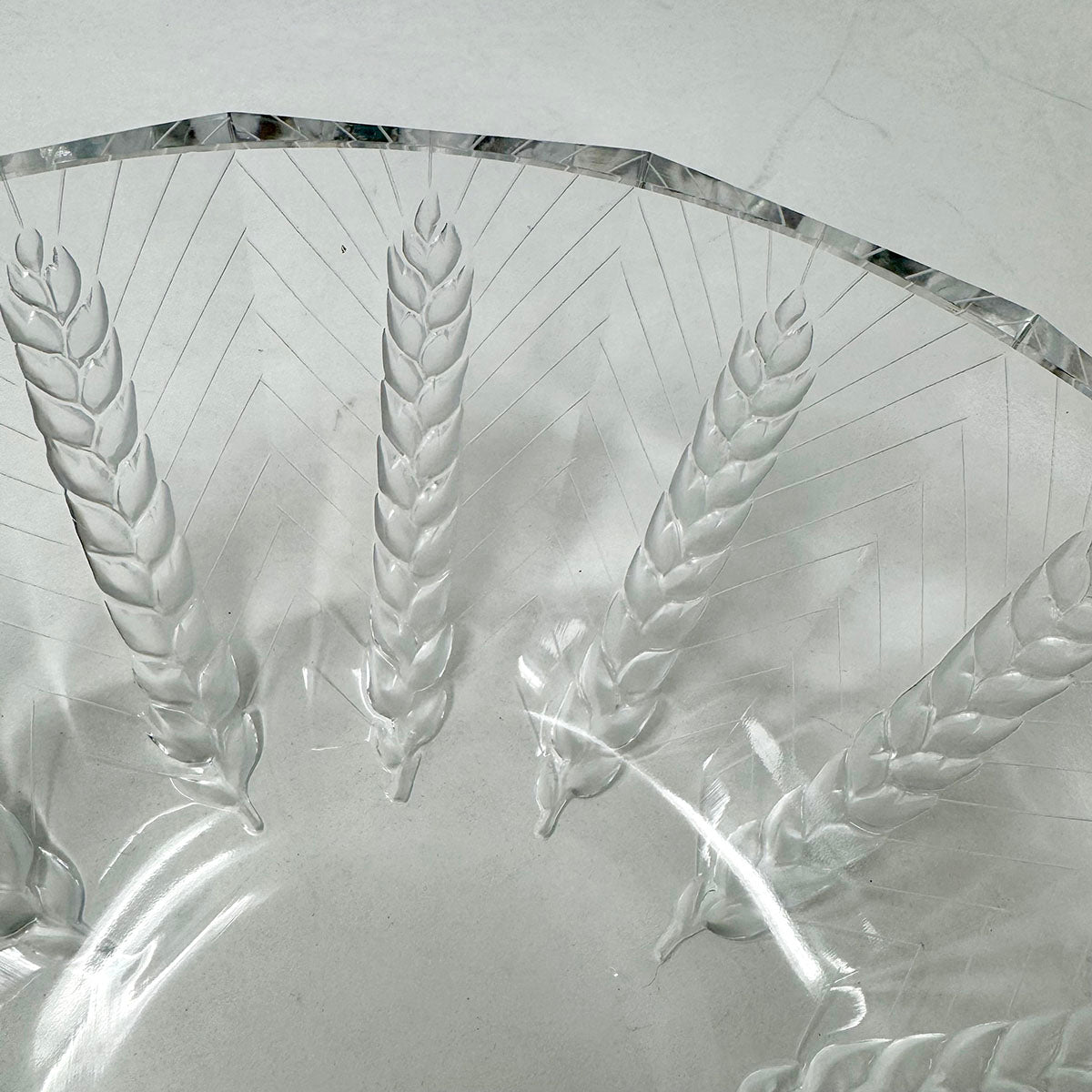 Ceres Bowl with Wheat Design