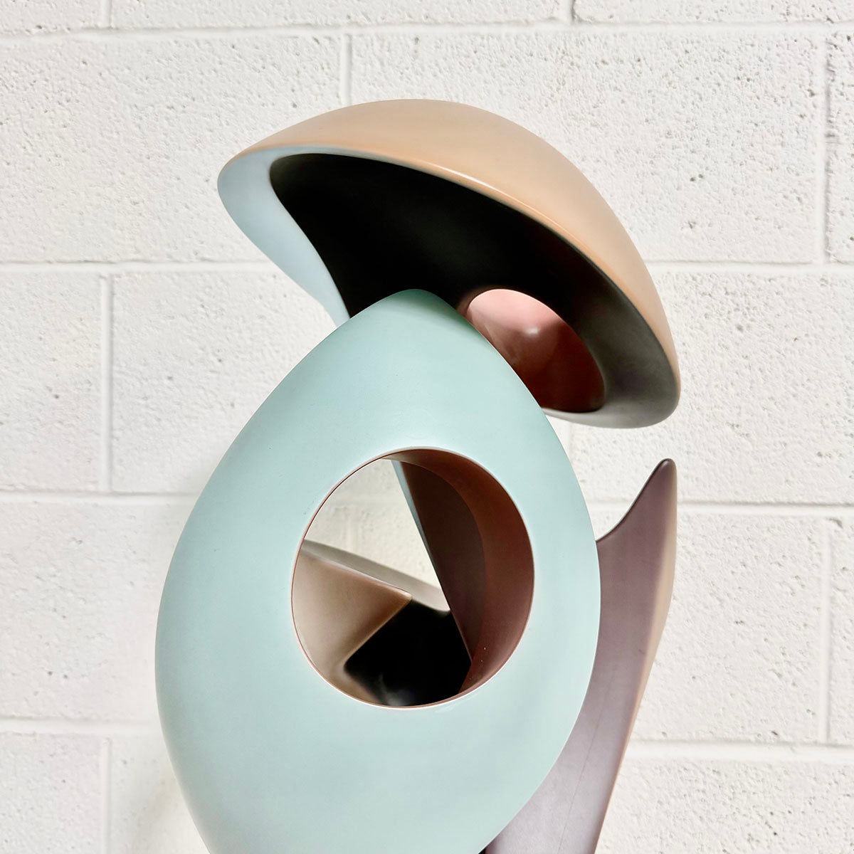 Robert Segal Sculpture Fiberglass and Acrylic on base