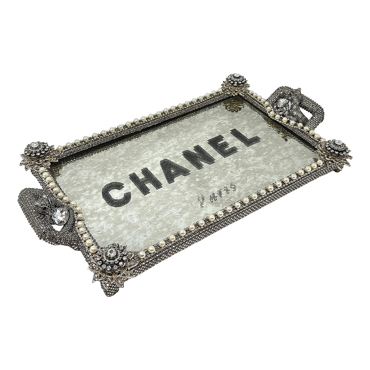 Bejeweled Tray "Chanel" Artisan