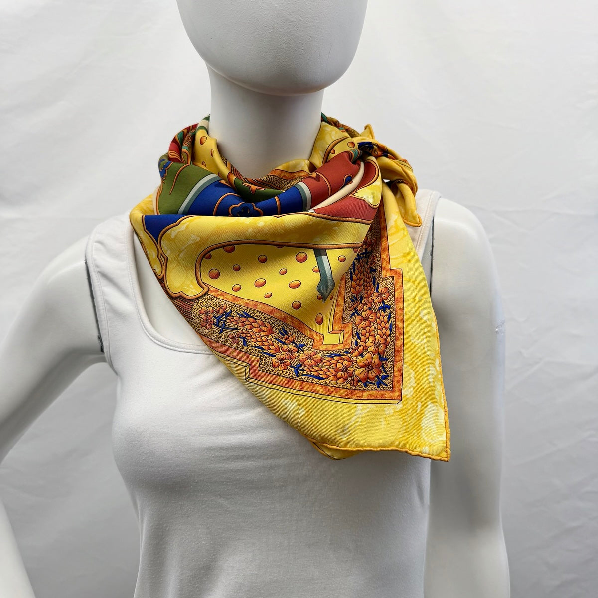 Hermes "Carpe Diem" Scarf