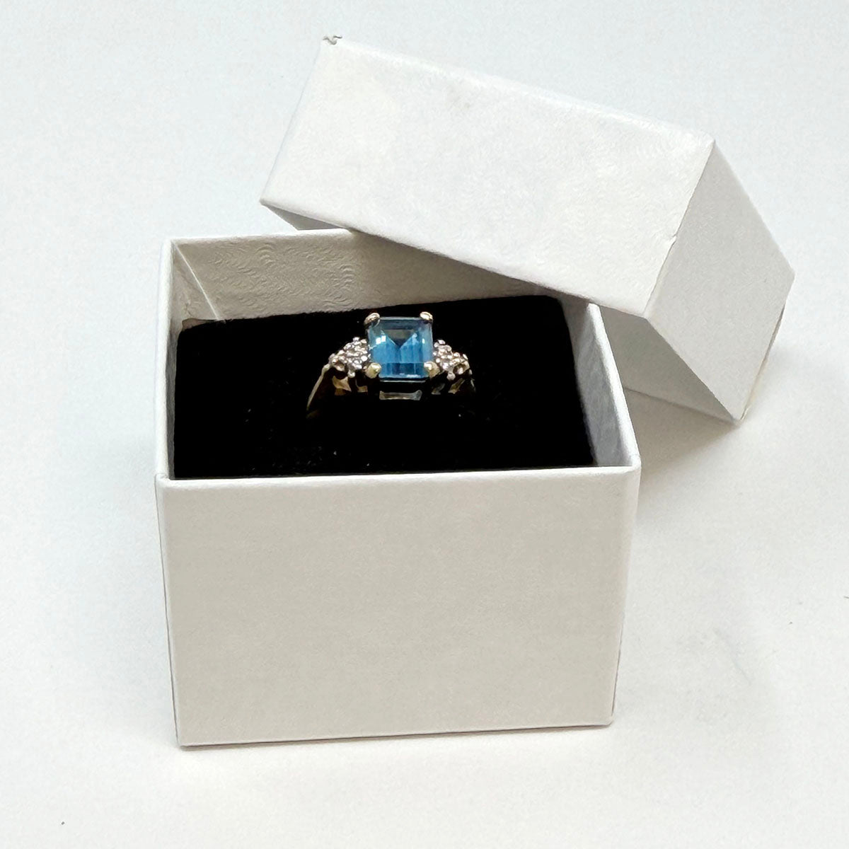 Blue Topaz Ring