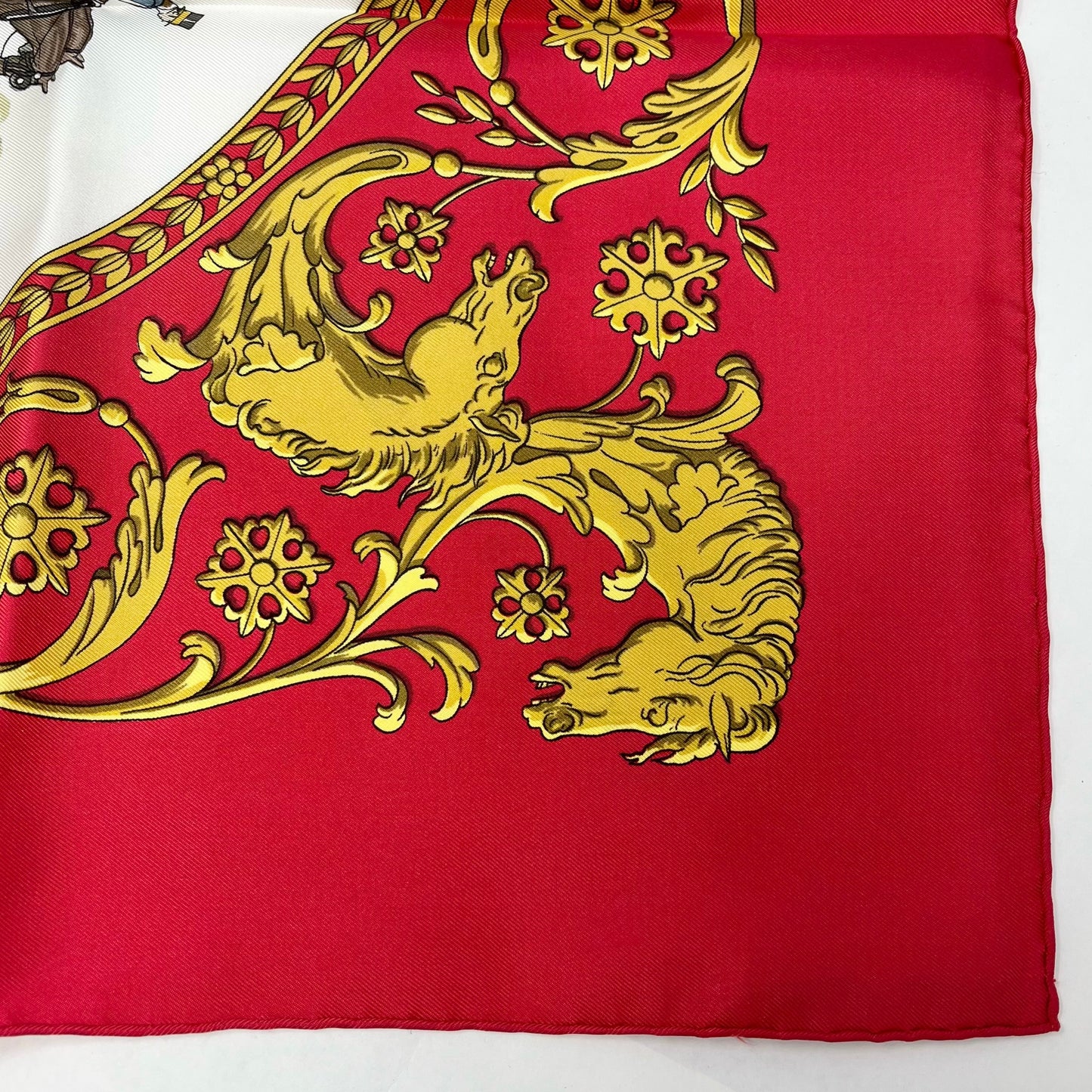 Hermes "Cavaliere de Longchamp" Scarf