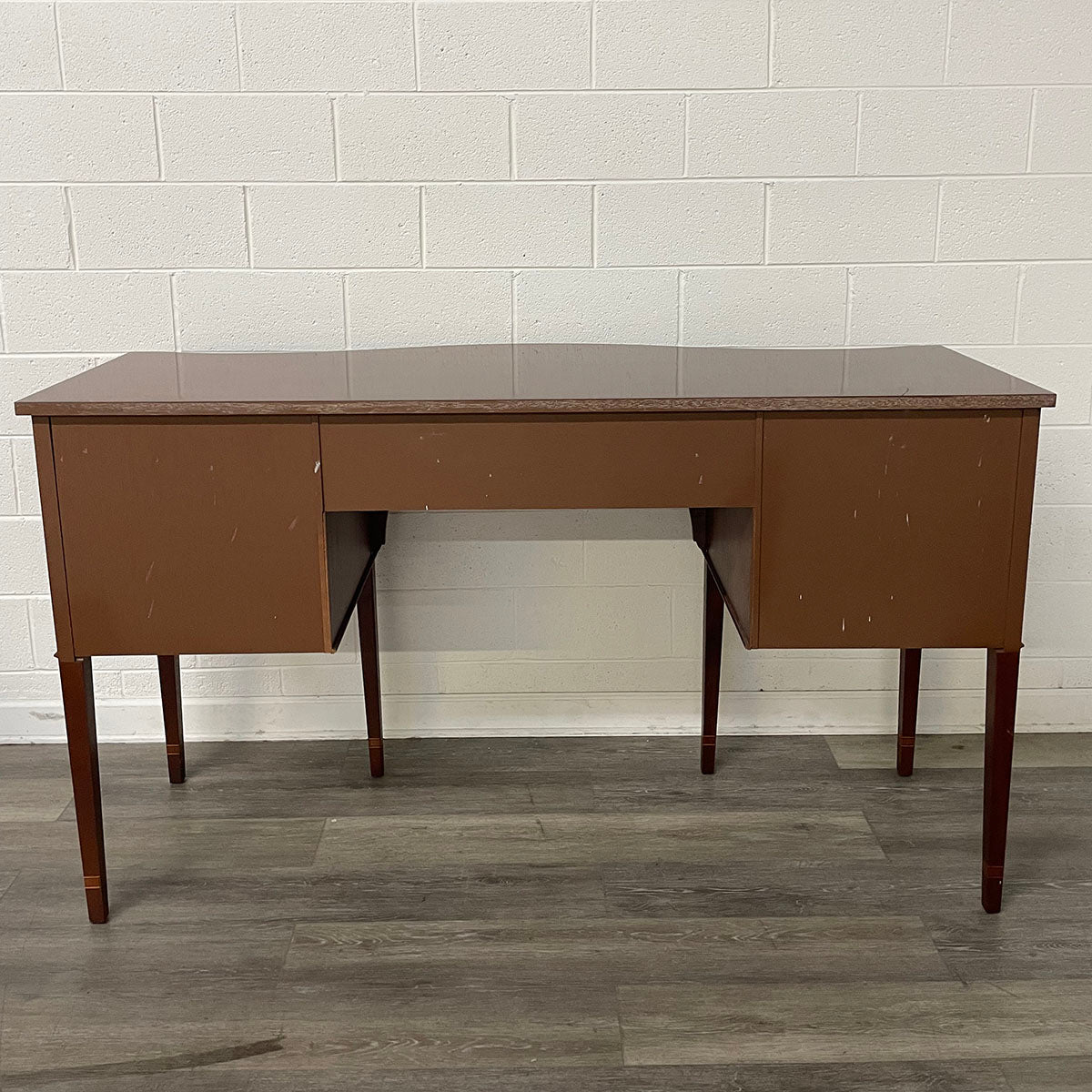 Baker Inlaid Flame Mahogany Sideboard