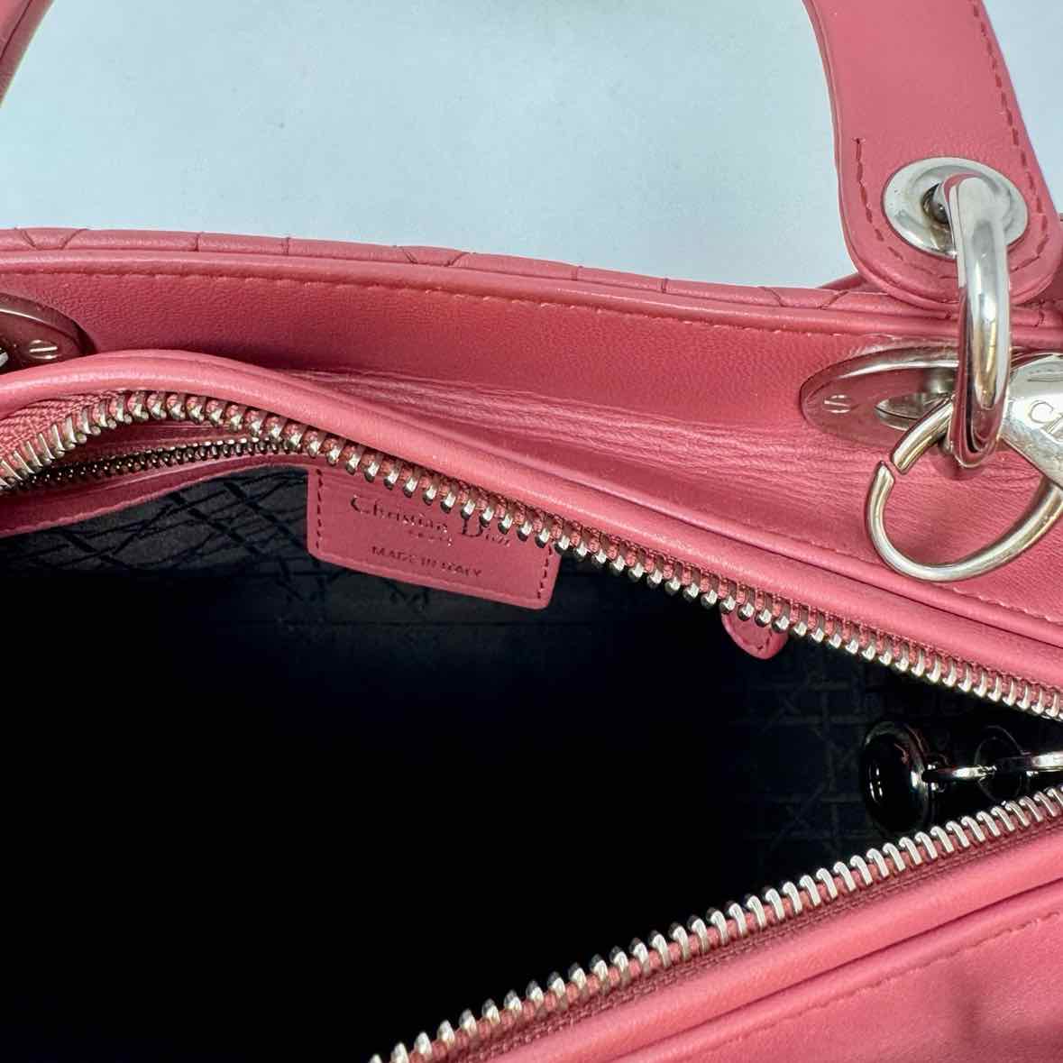 Christian Dior 2012 Medium Cannage Lady Dior Bag