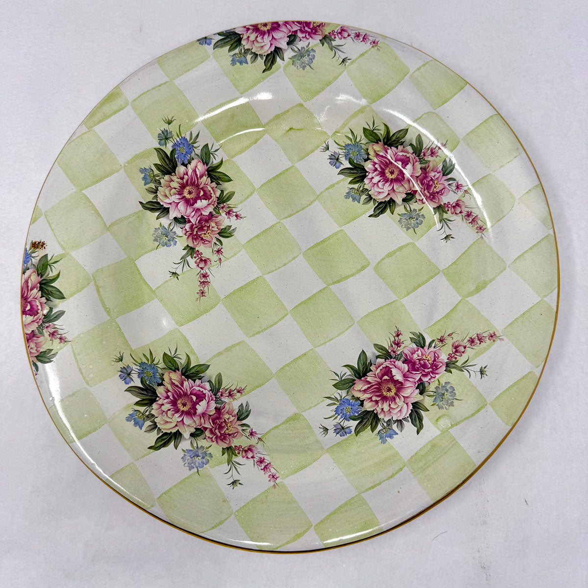Set of 3 Sweet Pea Dinner Plates
