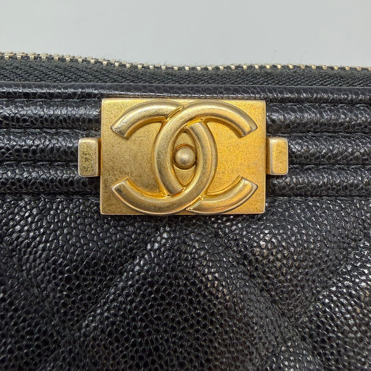 Chanel Quilted Laptop Pouch