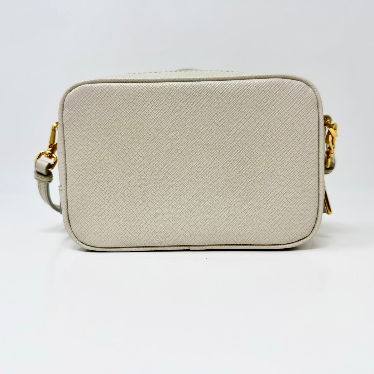 Prada Zip Leather Camera Bag