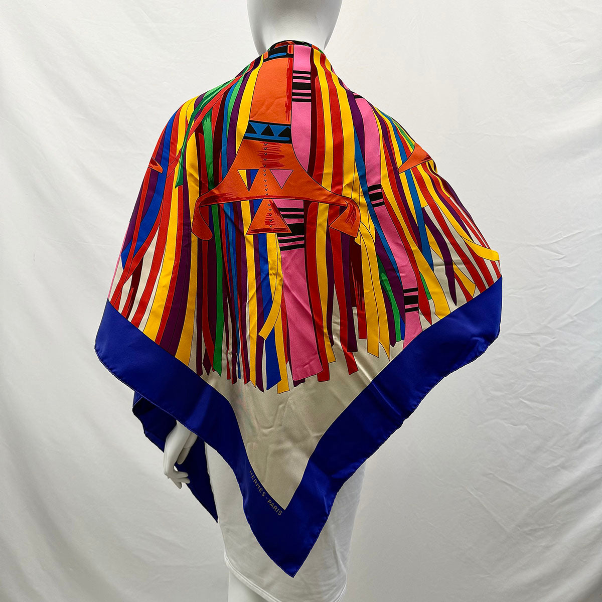 Hermes "Cuirs Du Desert II Shawl