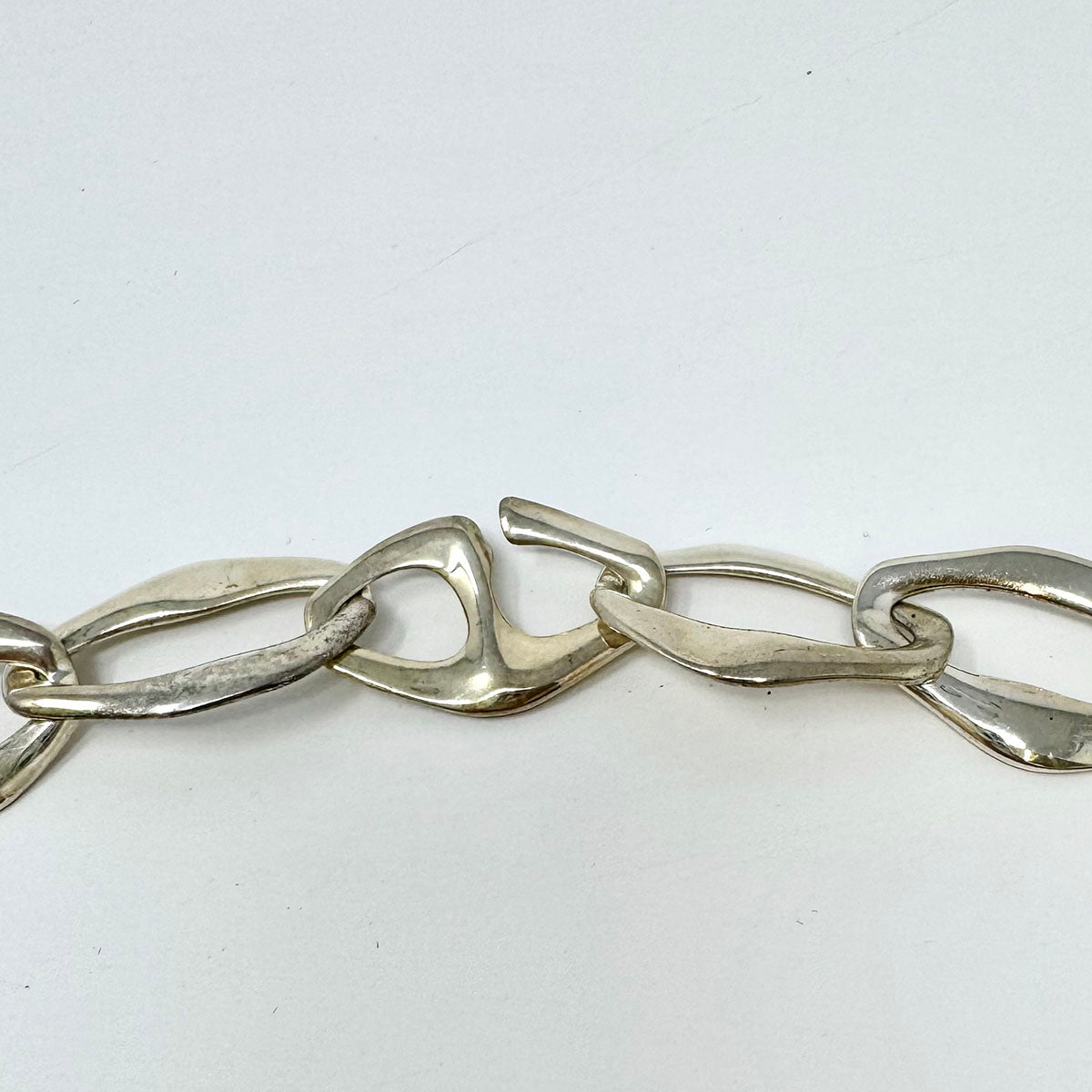 Tiffany & Co. Vintage Sterling Silver Elsa Peretti's Aegean Collection  Necklace