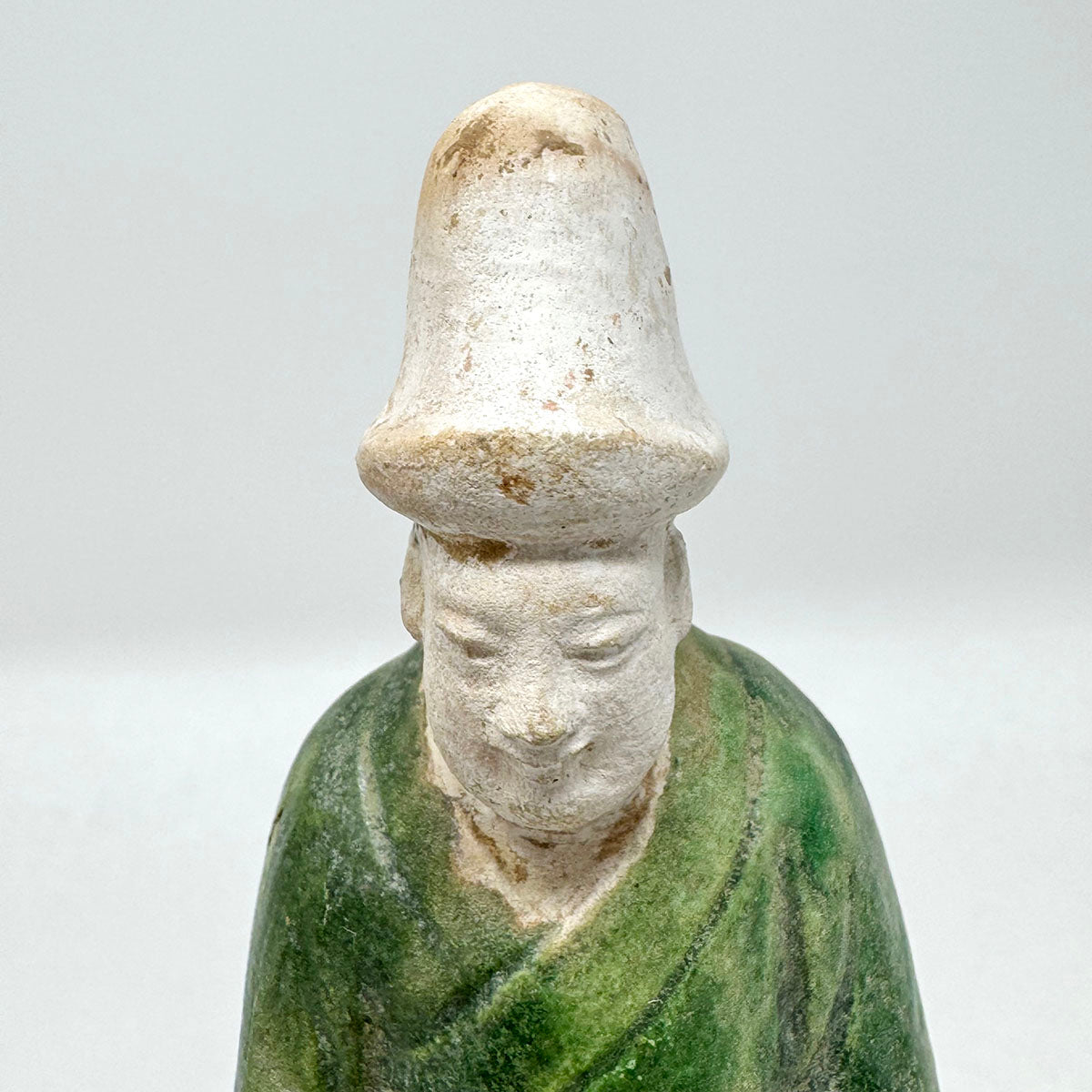 Set of Three Glazed Pottery Figures of Musician Ming Dynasty