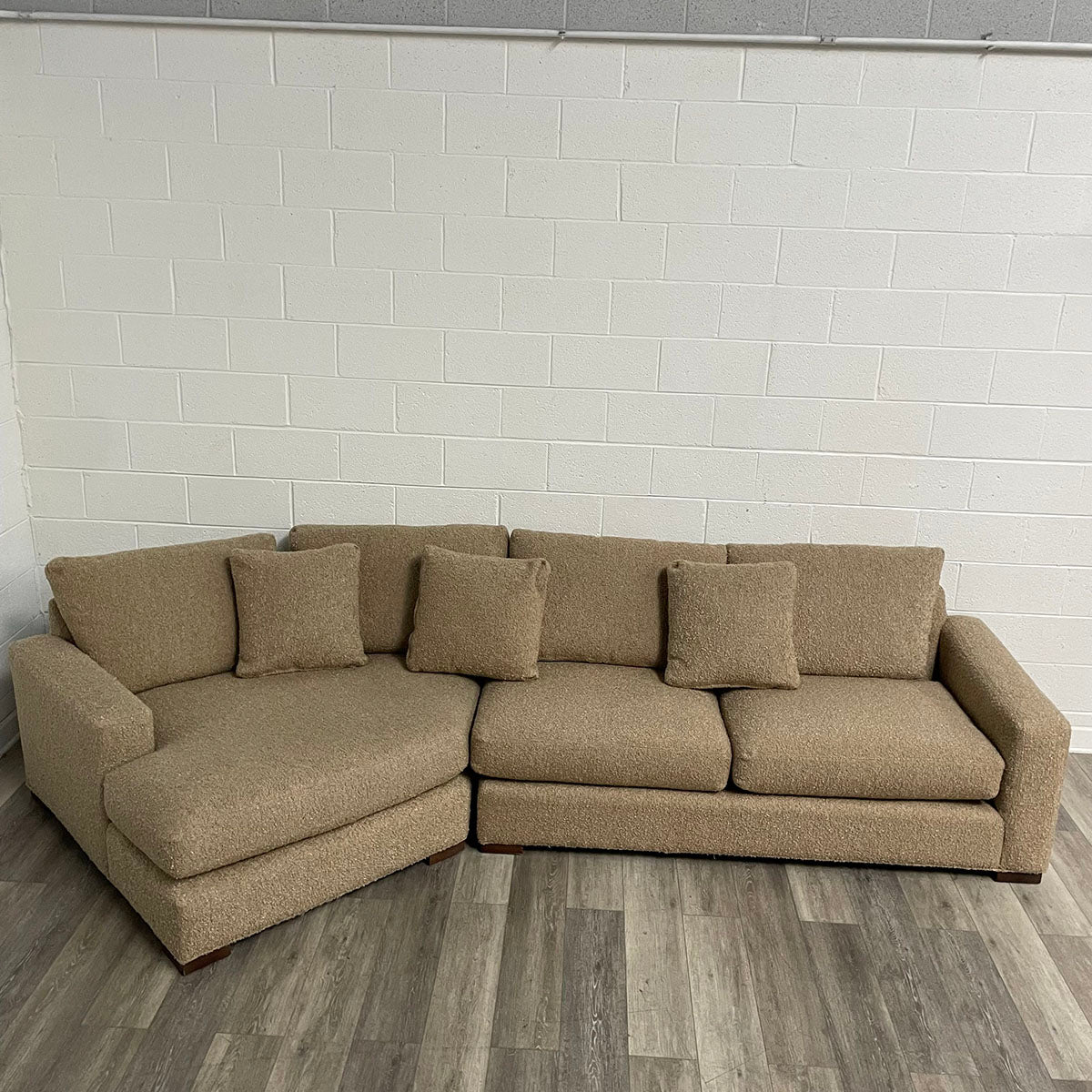 Room & Board  Angled Sectional Sofa