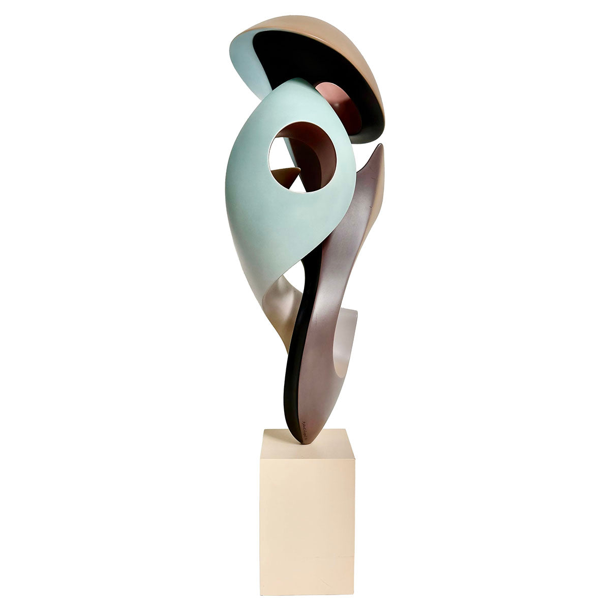 Robert Segal Sculpture Fiberglass and Acrylic on base