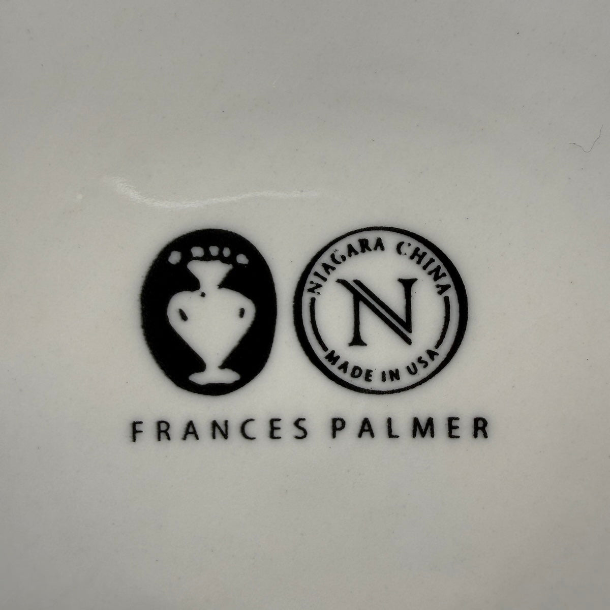 Frances Palmer Buffalo Pottery Round Platter