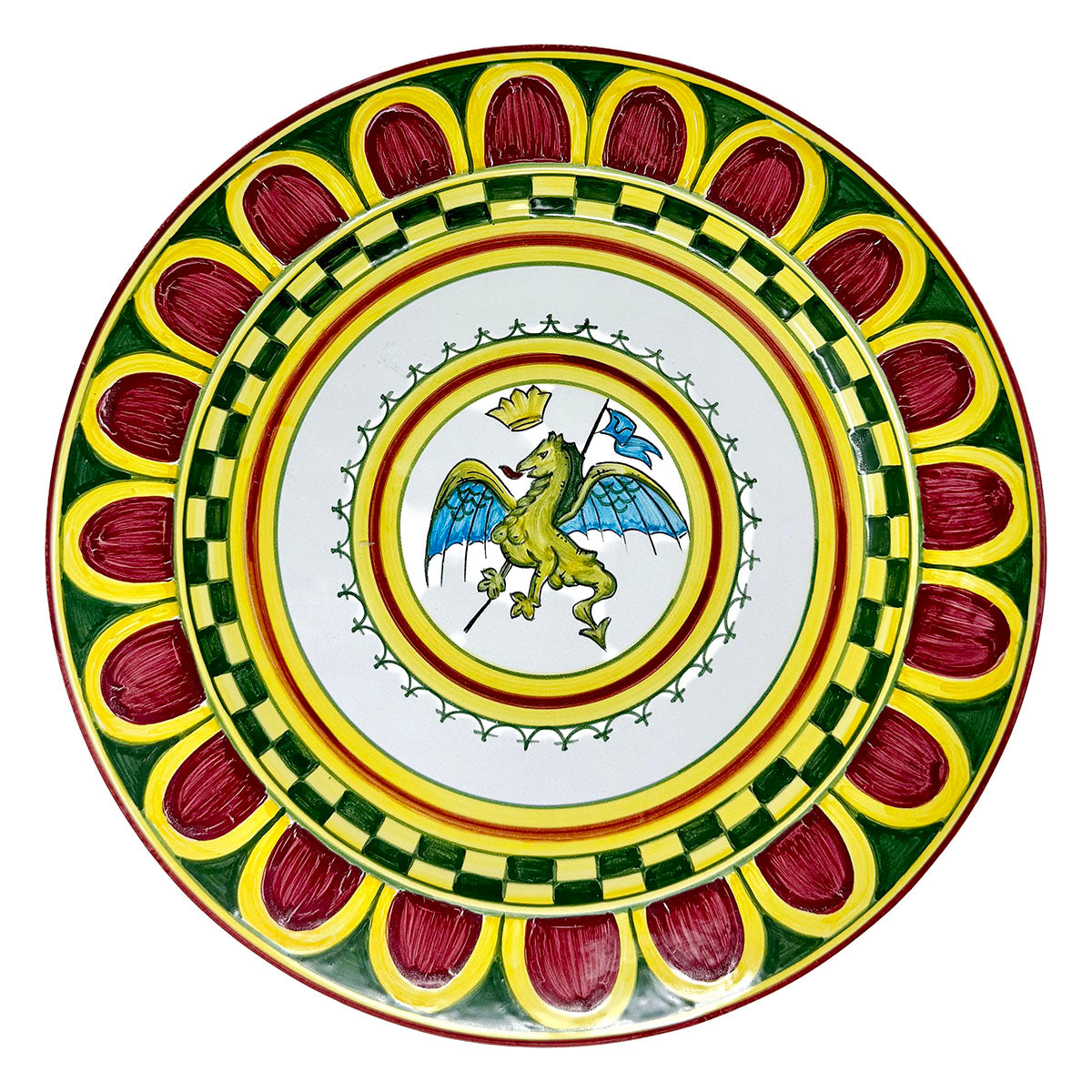 Deruta Hand painted Wall plate