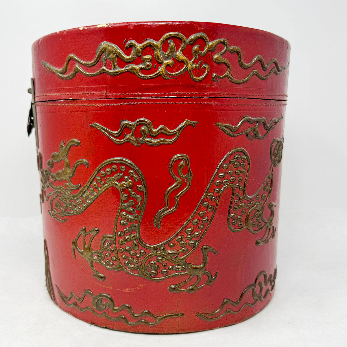 Asian Lacquer Hat Box
