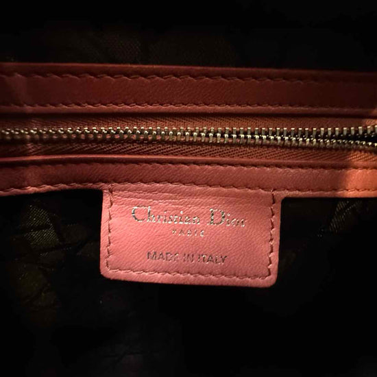 Christian Dior 2012 Medium Cannage Lady Dior Bag
