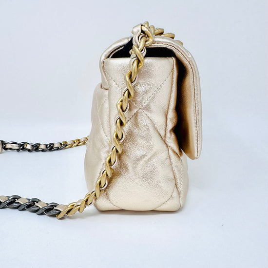 Chanel Gold 19 Flap Bag