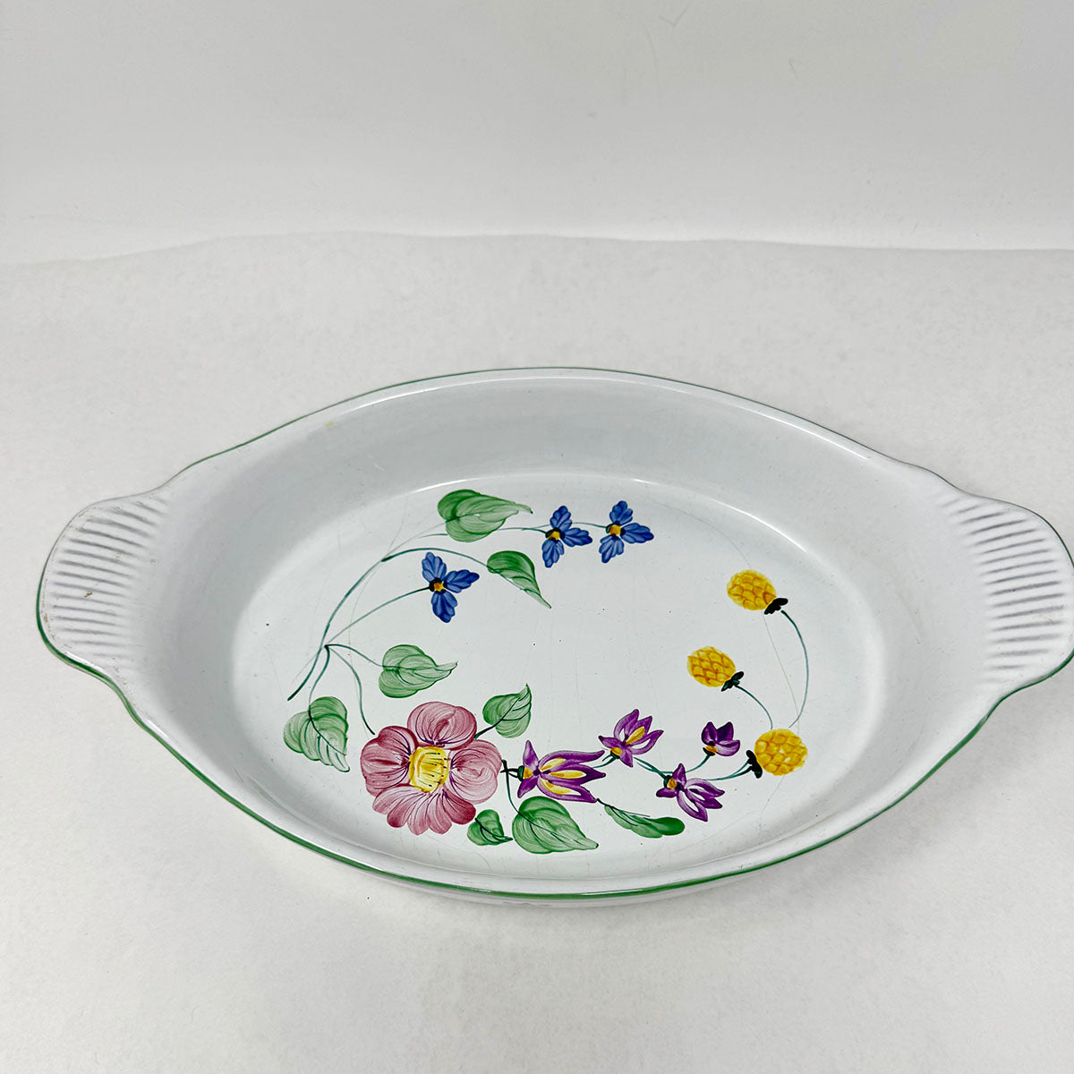 50 Pcs: 8 6 Pc Place Settings of Wildflower Dshwre + Tea Pot & Baking Dish