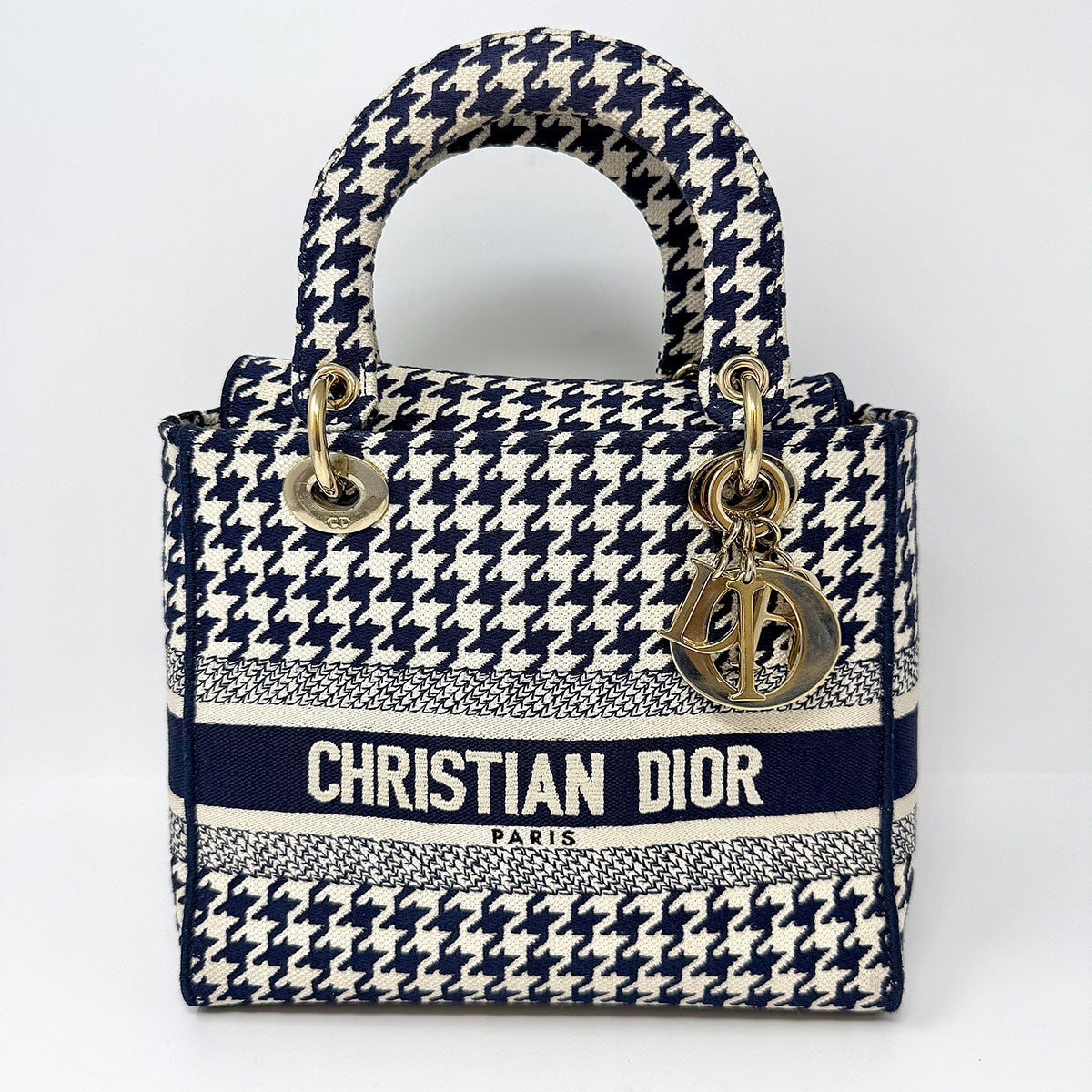 Christian Dior Medium Lady D-Lite Top Handle Bag