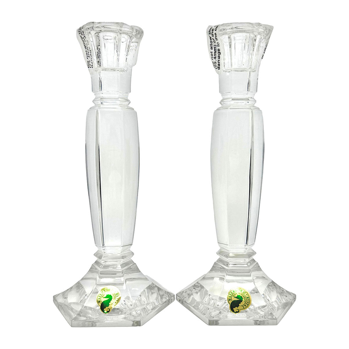 Pair of Waterford Odessa Candle Sticks
