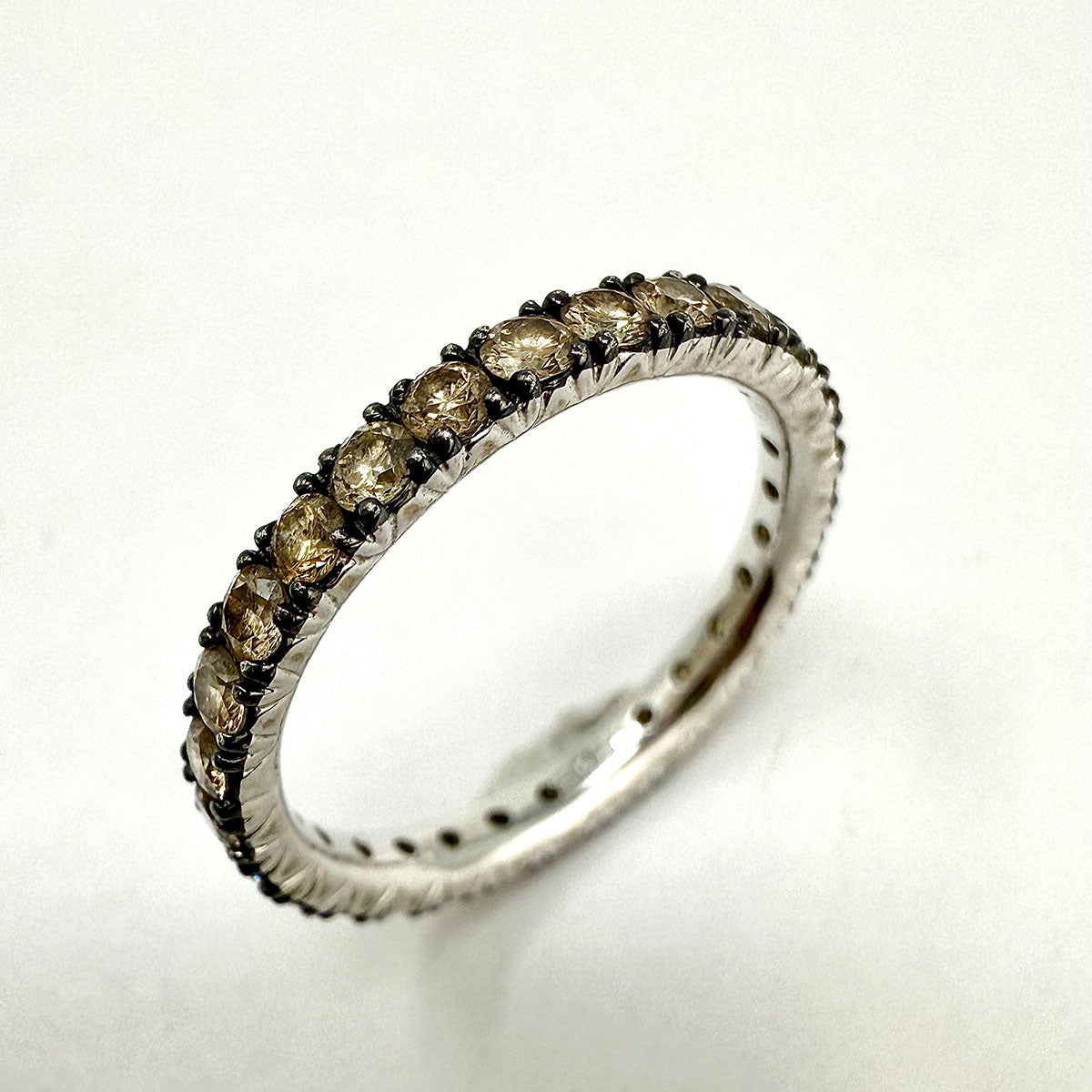 18K White Gold  Diamond Eternity Ring