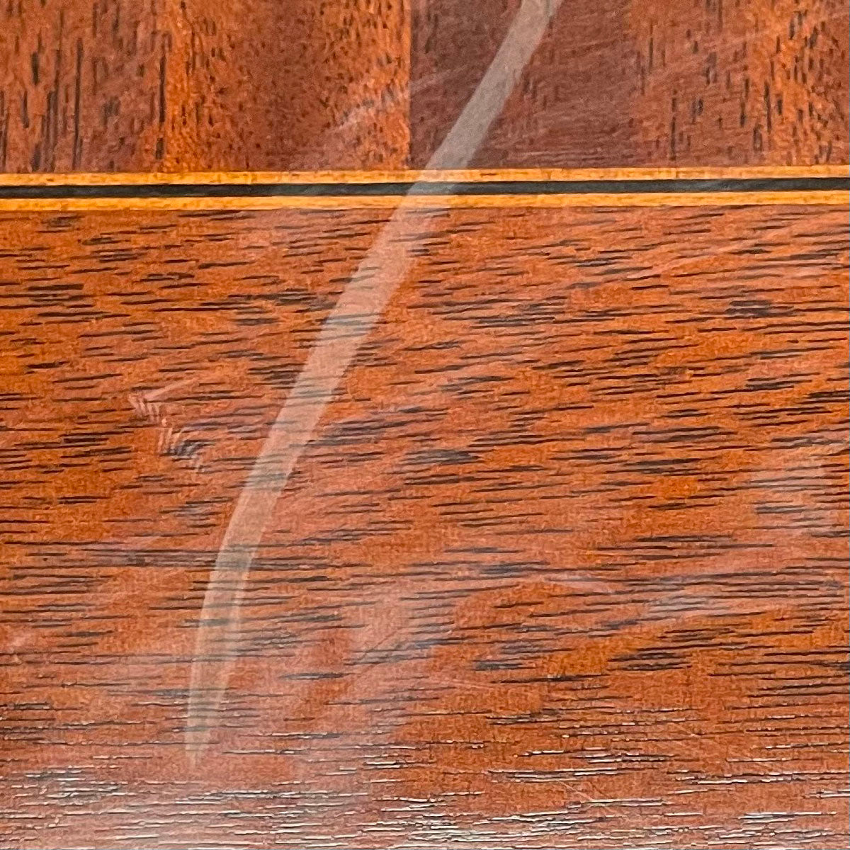 Baker Inlaid Flame Mahogany Sideboard