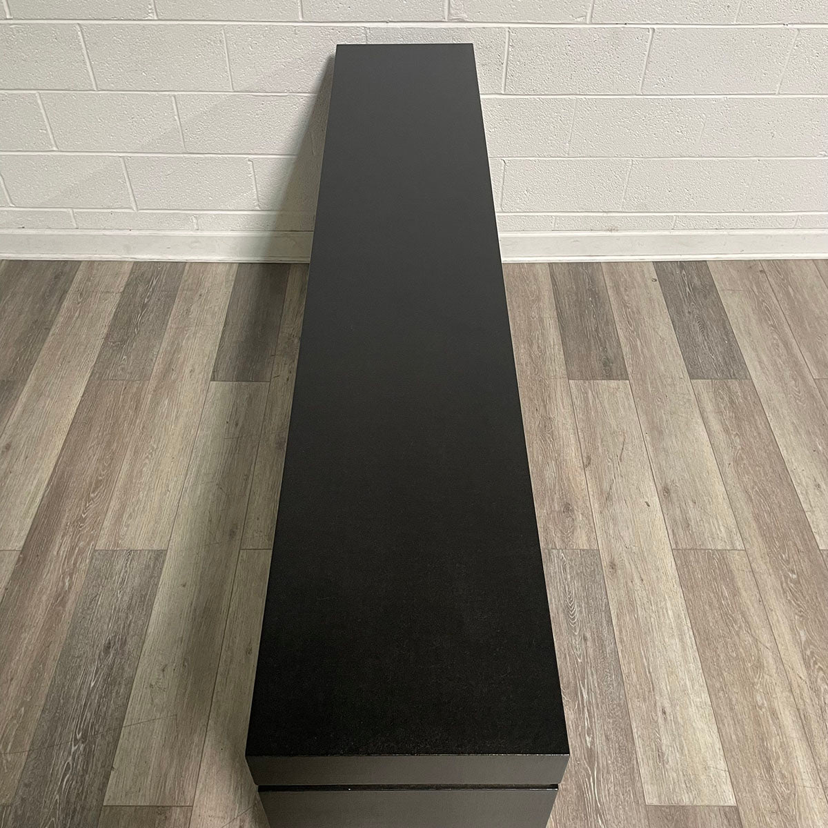 Console Table with Textured Finish