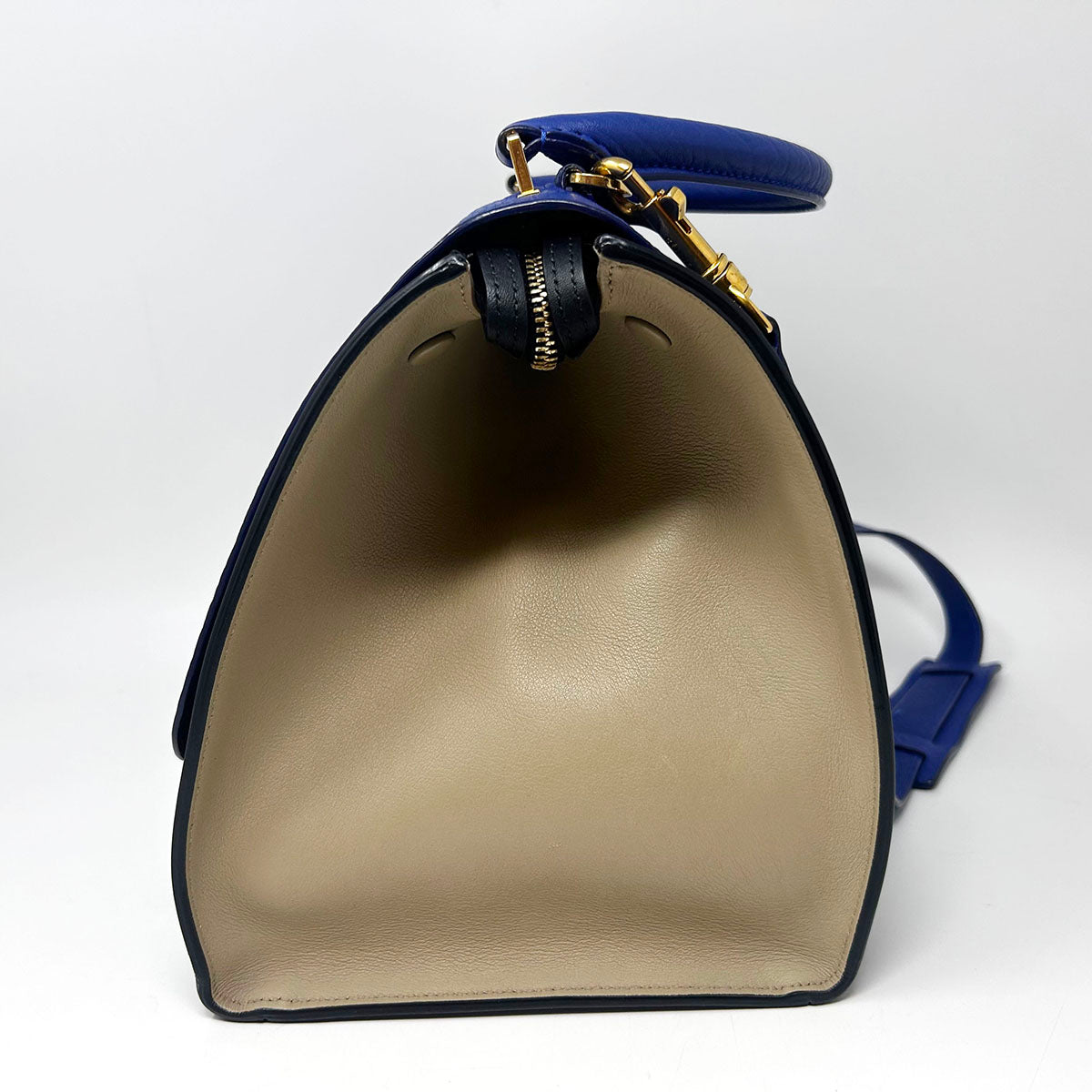 Celine Medium Leather Trapeze Bag