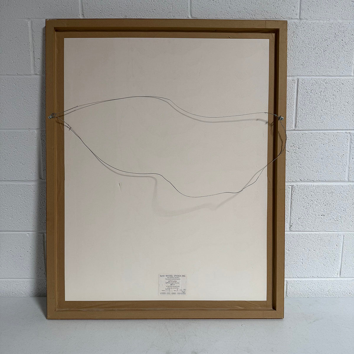 "Untitled" Signed and Dated 1973