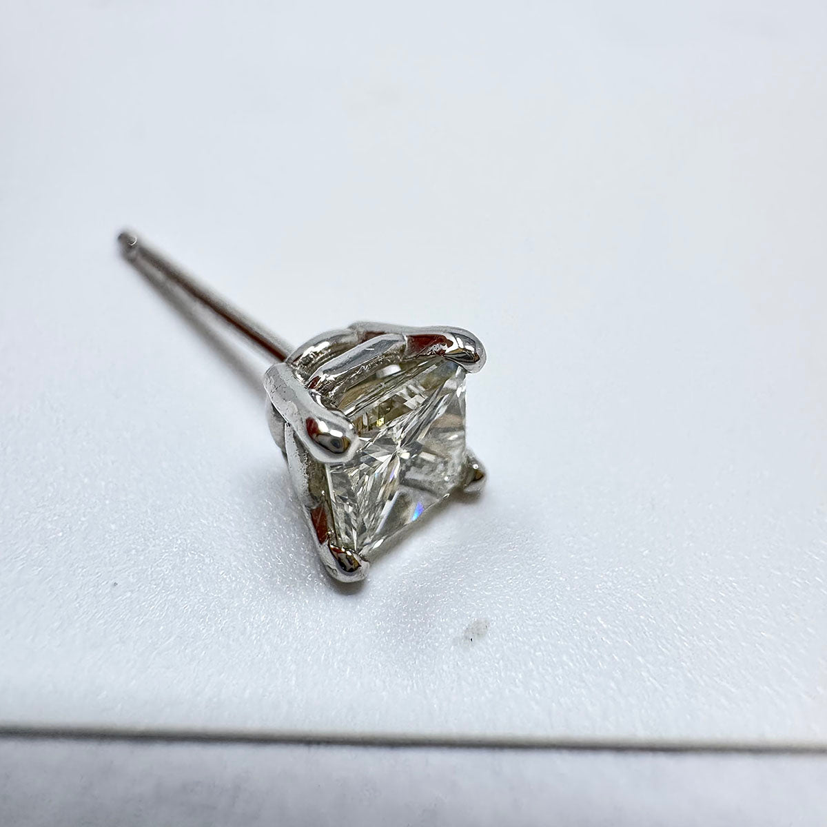 Platinum Diamond Stud Earrings