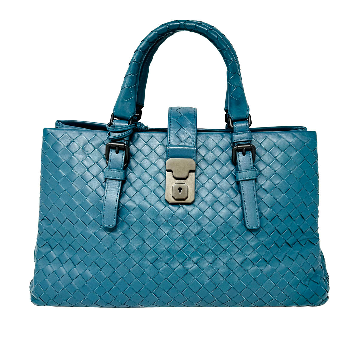 Bottega Veneta Intrecciato Roma Satchel