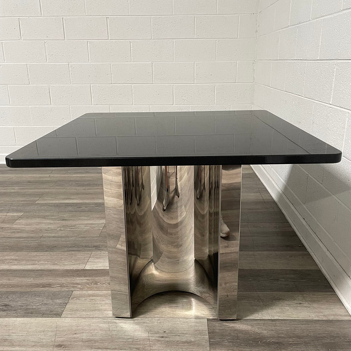 Stone Top Game Table