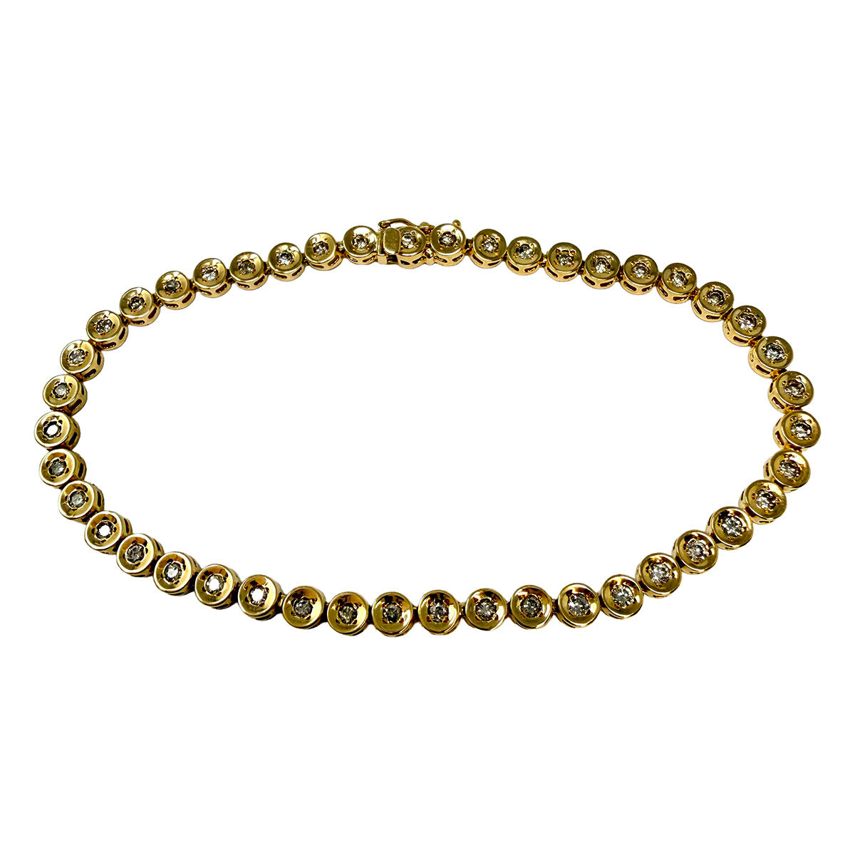 18K Diamond Tennis Bracelet