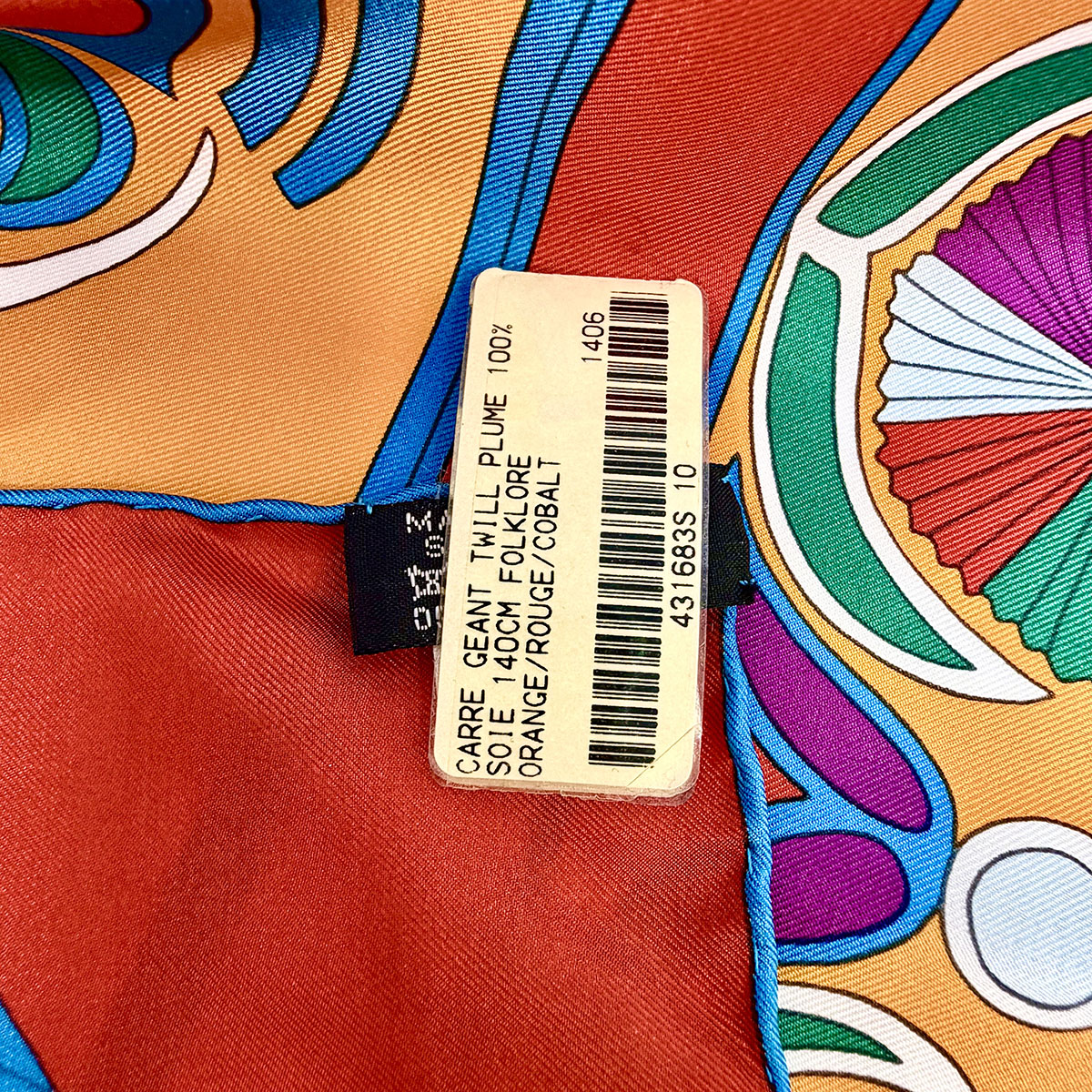 Hermes "Folklore" Shawl
