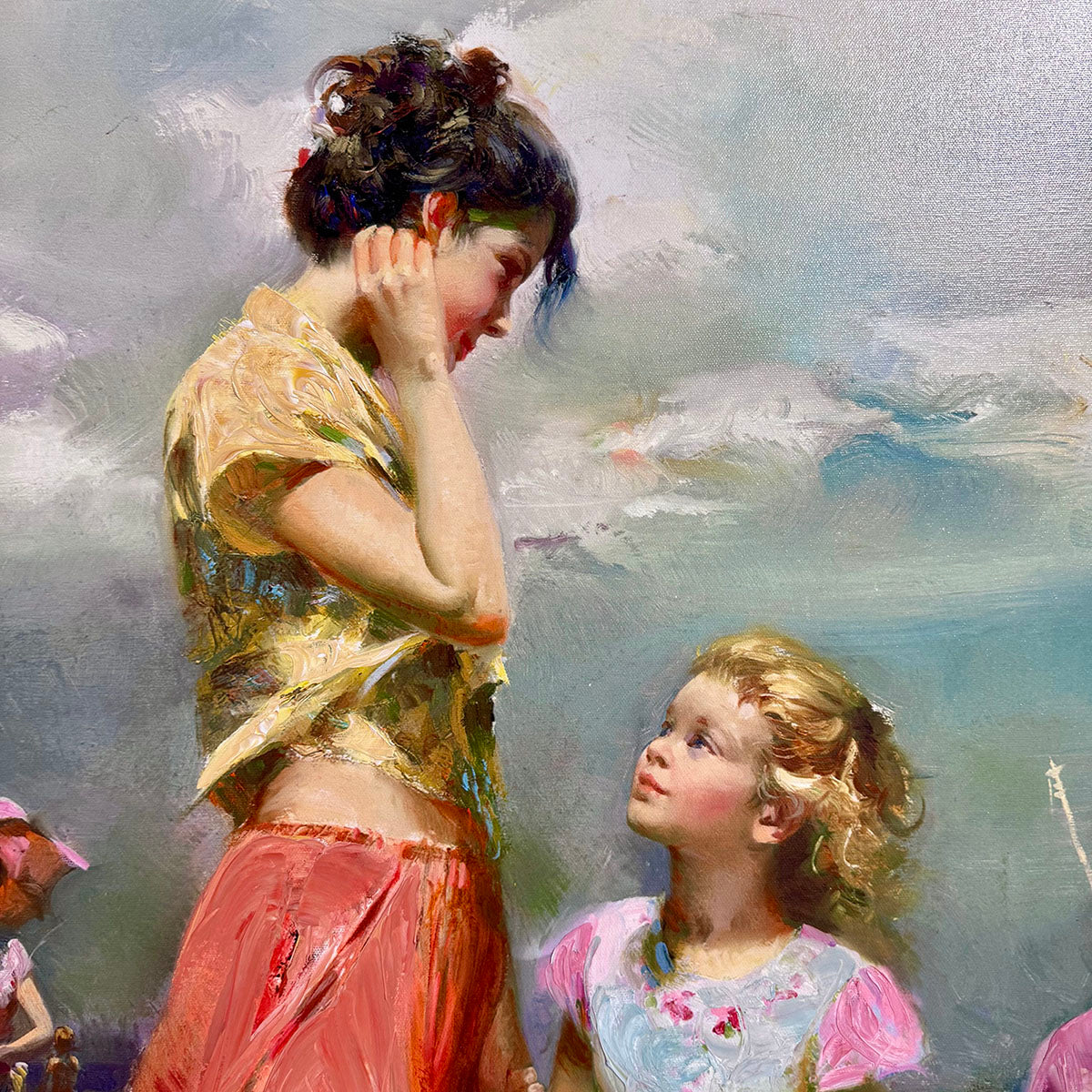 " Remember When" Artist Embellished Giclee
