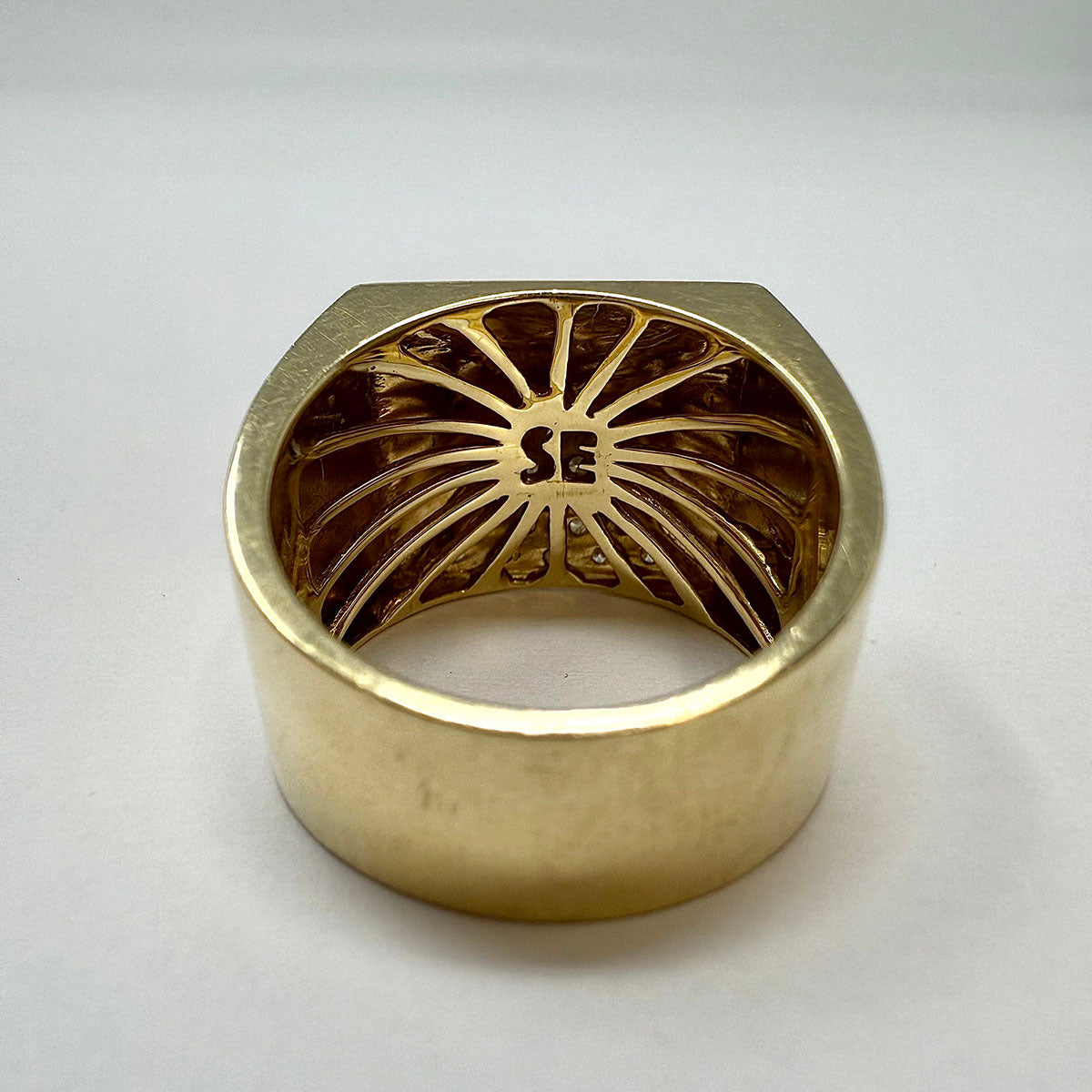 Sidney Evan 14K Gold Ring with Diamonds