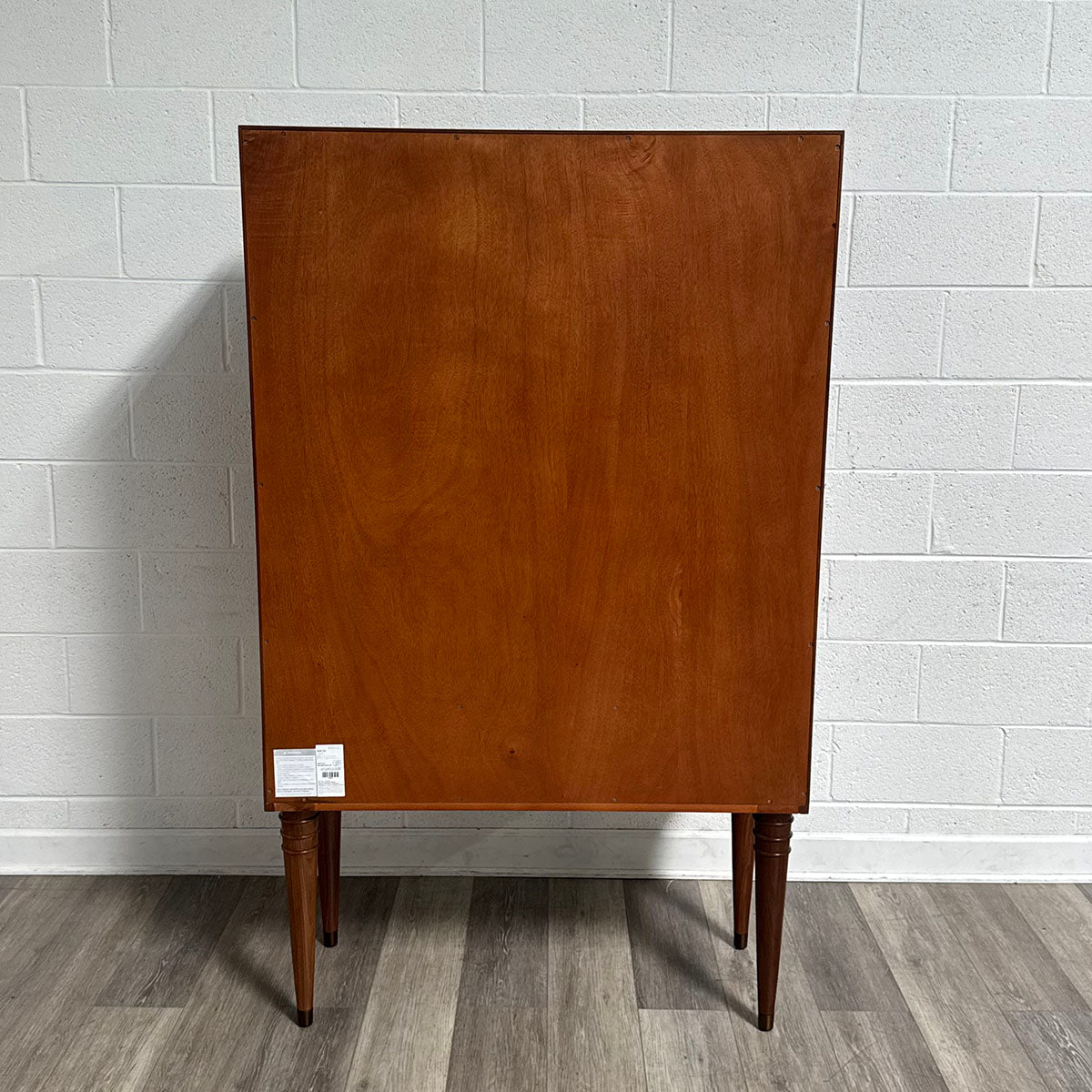 Cabinet with Woven Rattan Panel Doors
