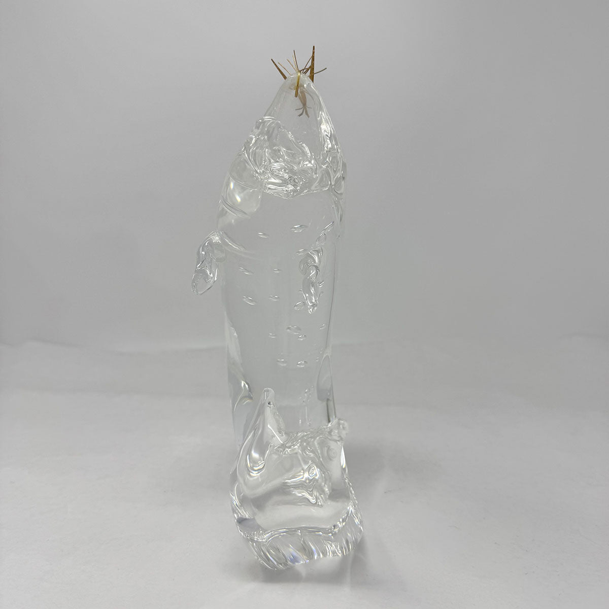 Crystal Trout with 18K Gold Fly