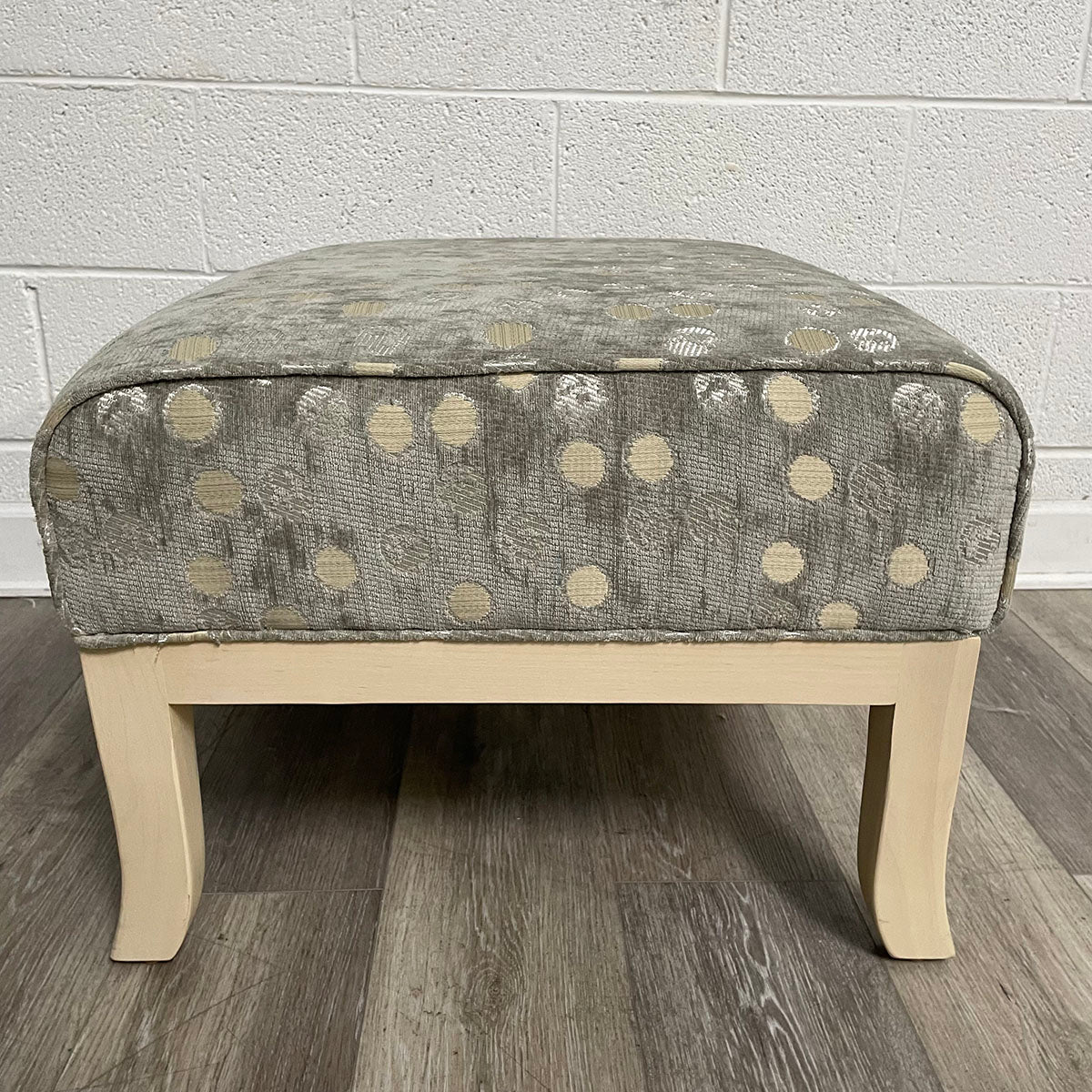Armchair with Mathcing Ottoman