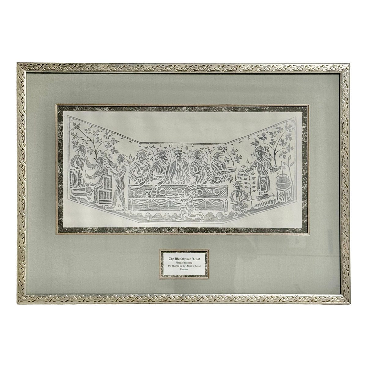 "The Woodhouse Feast" Brass Rubbing