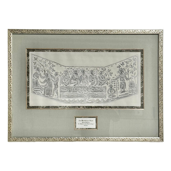 "The Woodhouse Feast" Brass Rubbing