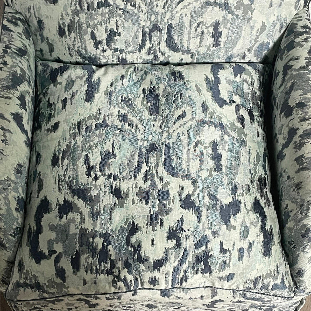 Flower Pattern Accent Chair