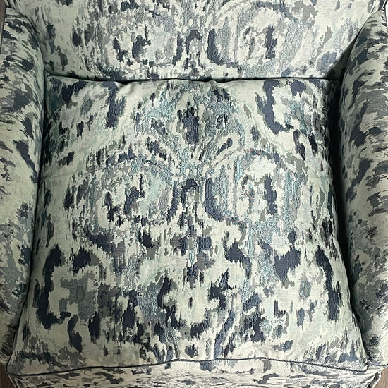 Flower Pattern Accent Chair