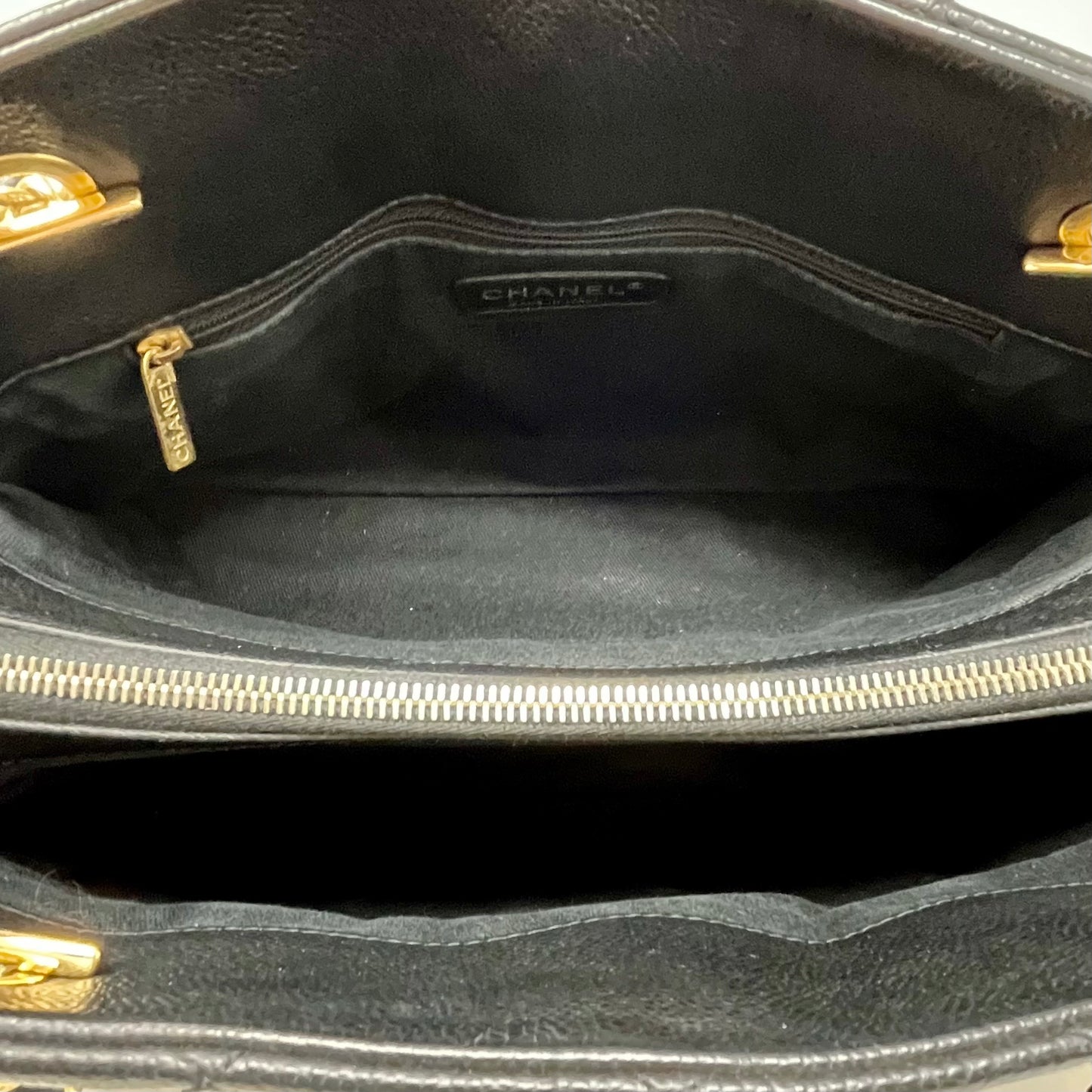 Chanel Quilted Zippy Tote