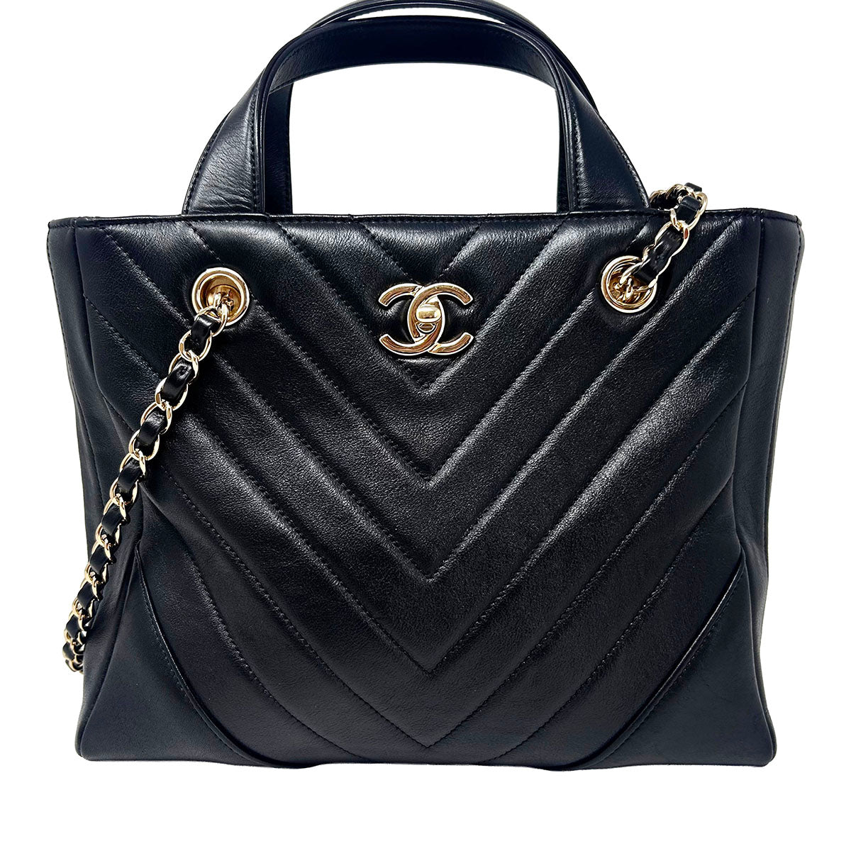 Chanel Chevron Tote
